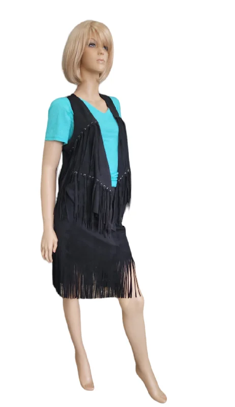 Western Fringe Vest