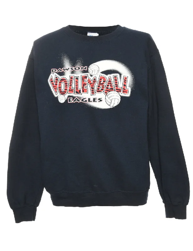 Dawson Volleyball Eagles Printed Sweatshirt - M