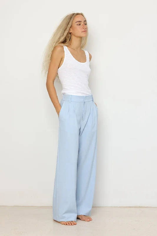 London Light Blue Pants