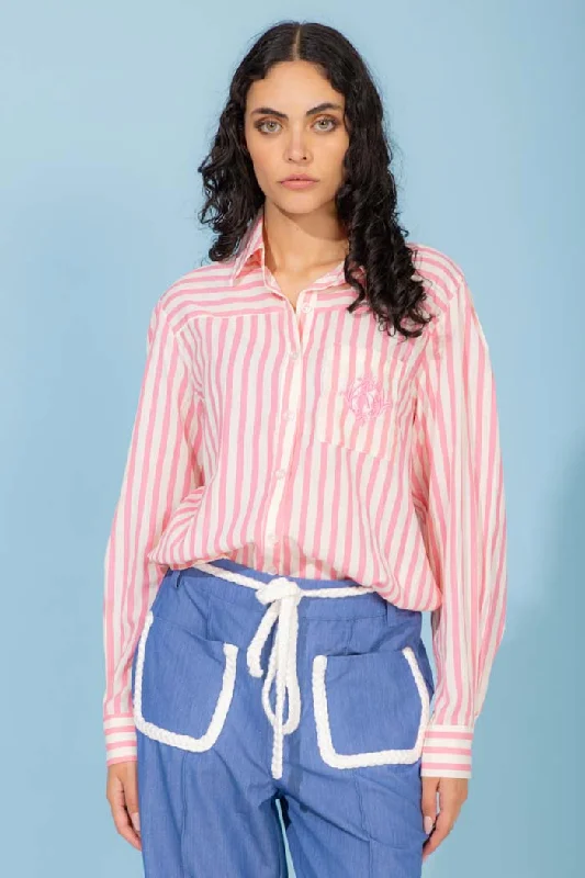 Nat Shirt Pink Stripe