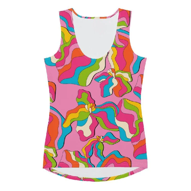 SASSY IRIS pink - Tank Top