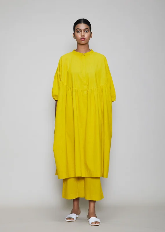 Acra Tunic Dress Yellow