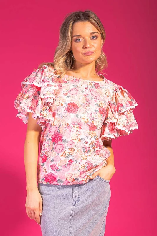 Rose Cotton Top