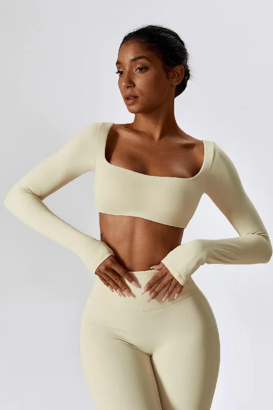 Haven Crop Top - Cream