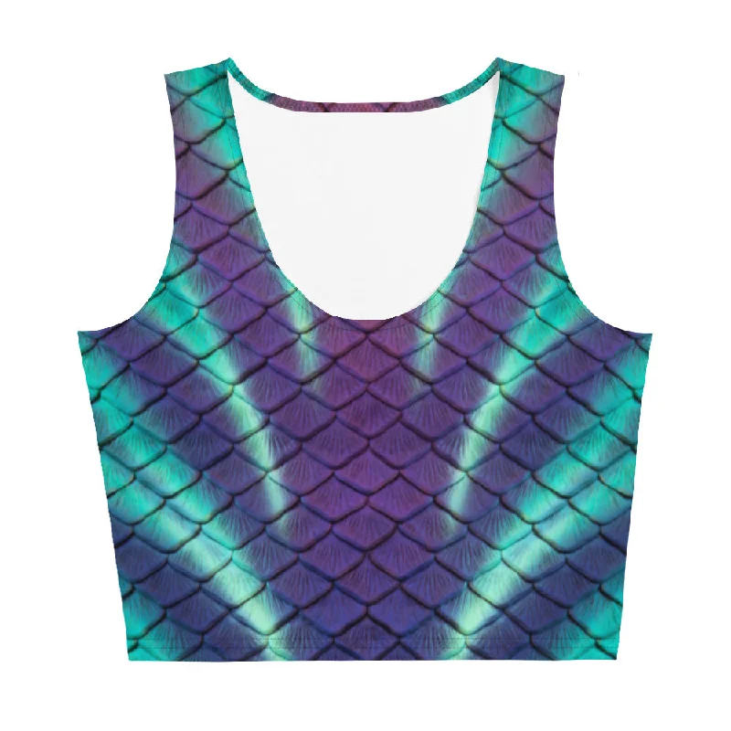 Aurora Borealis Crop Tank