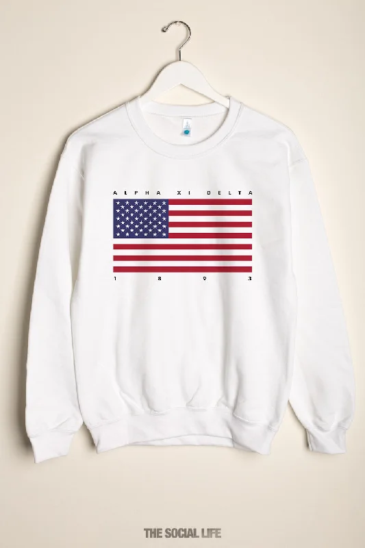 Alpha Xi Delta Independence Crewneck