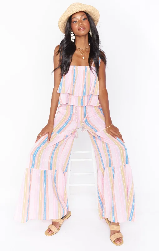 Serafina Pants ~ Paradise Stripe