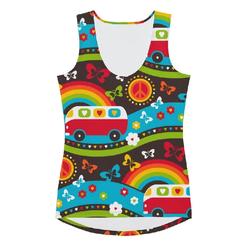 HIPPIE DAY rainbow - Tank Top