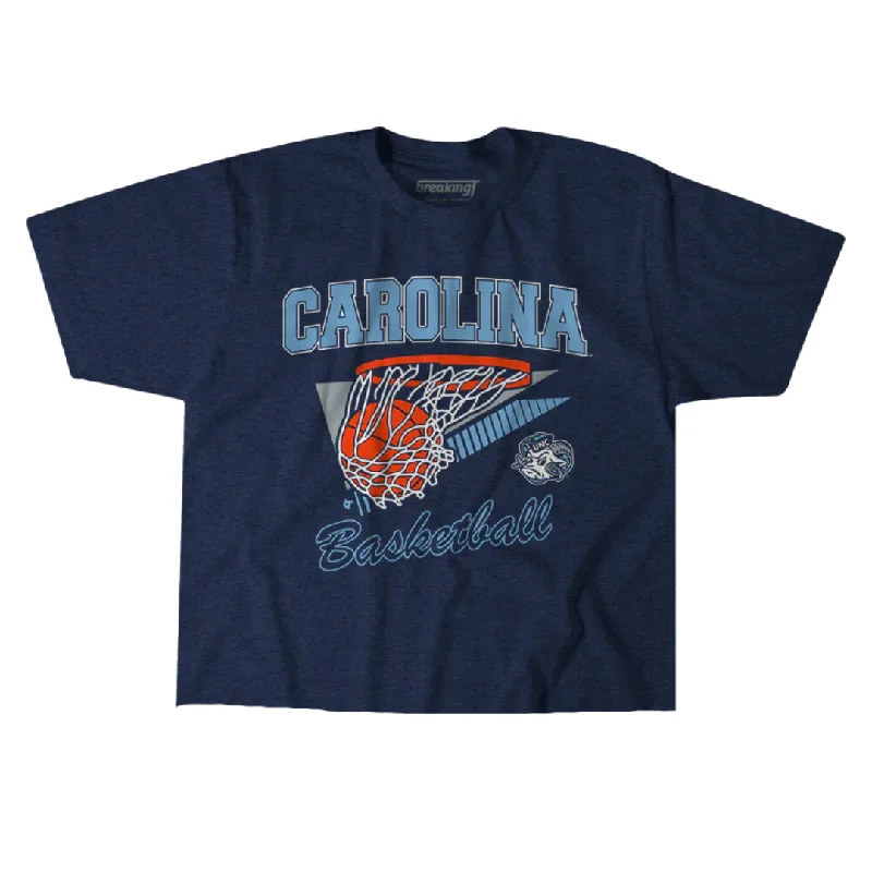 North Carolina Vintage Basketball Crop by BreakingT