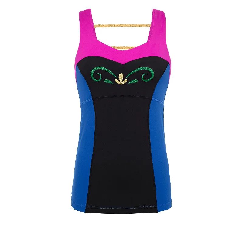 Snow Sister Princess Athletic Tank Top