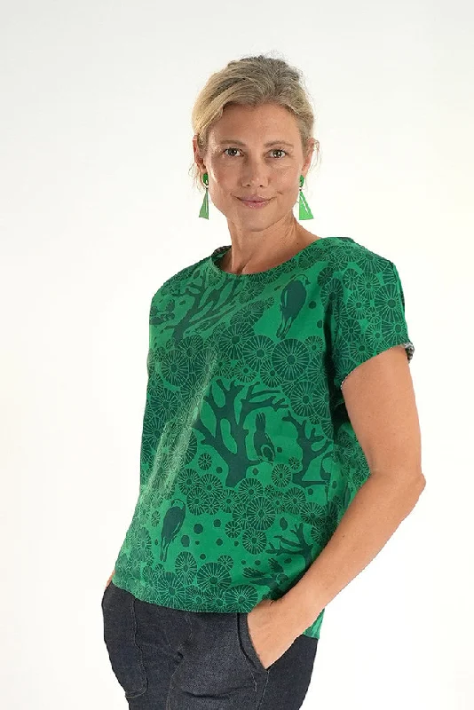 Tilly Top Mikko Emerald