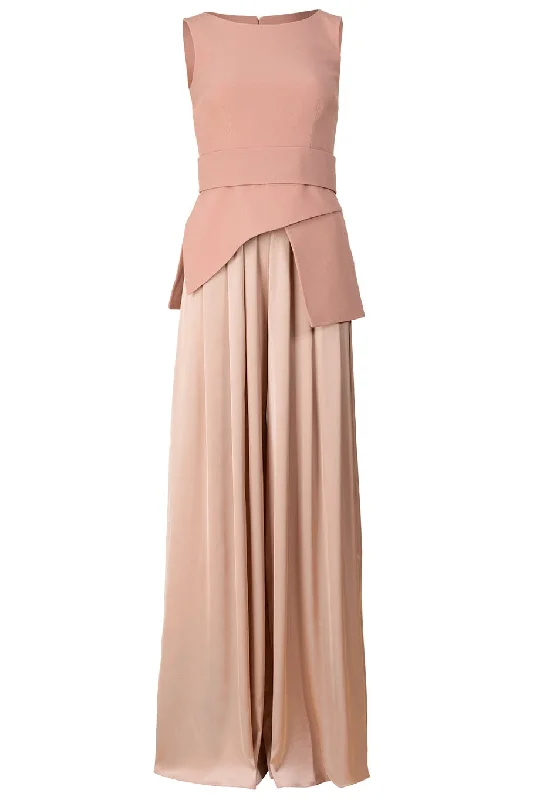 Flavia Jumpsuit With Beaded Belt