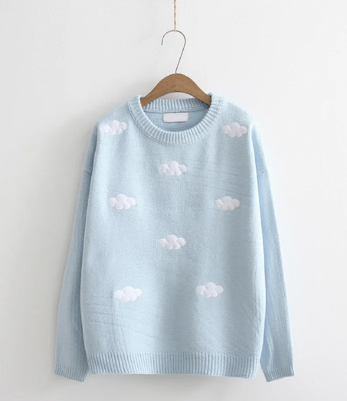 Cute cloud sweater  040