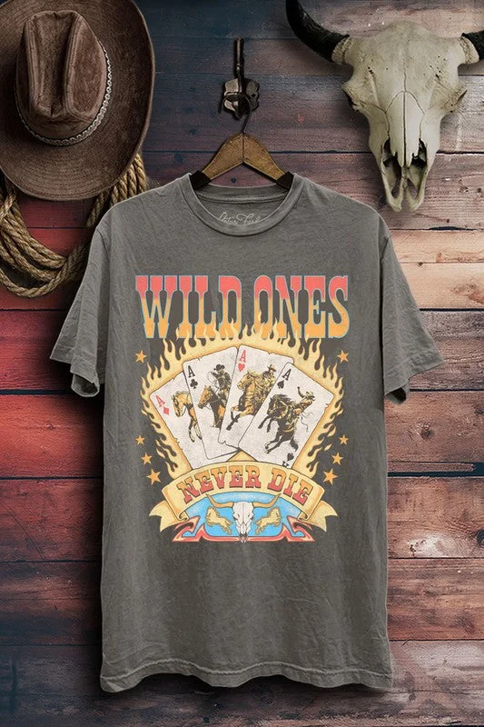 Wild Ones Never Die Graphic Top S-XL