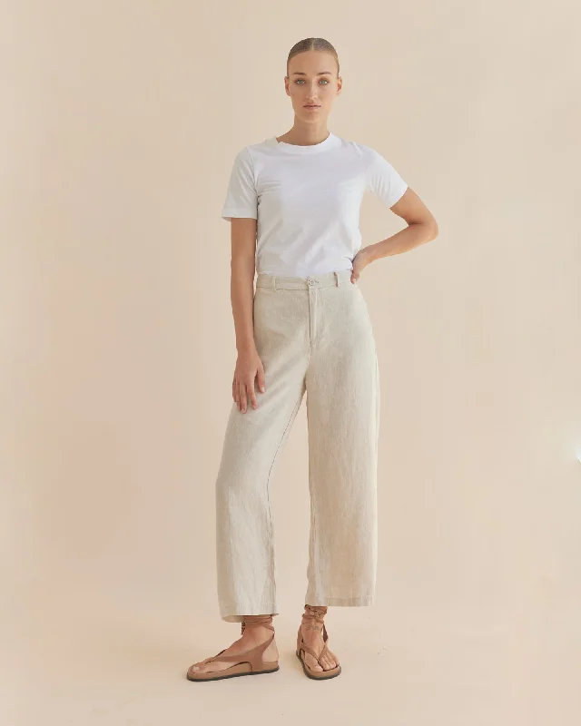 Barossa Linen Pant - Natural