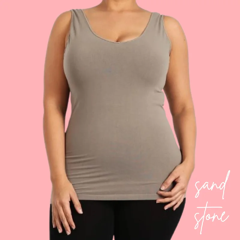 The Mandy Shaper Tank Plus Size