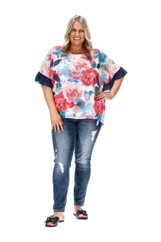 Juniper Contrast Top