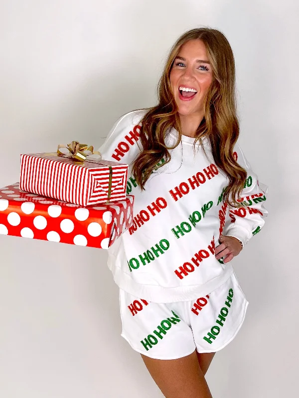 Ho Ho Ho Sweatshirt | Queen of Sparkles