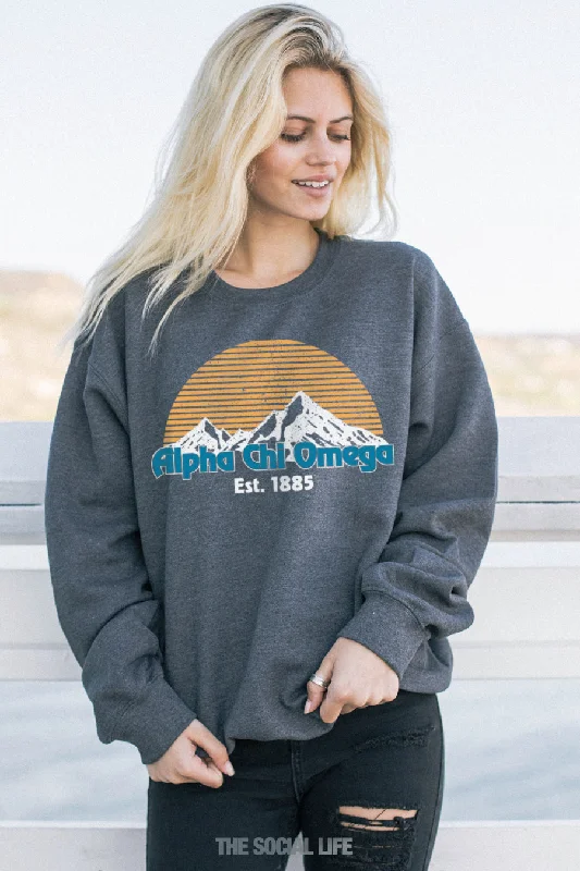 Alpha Chi Omega Everest Crewneck