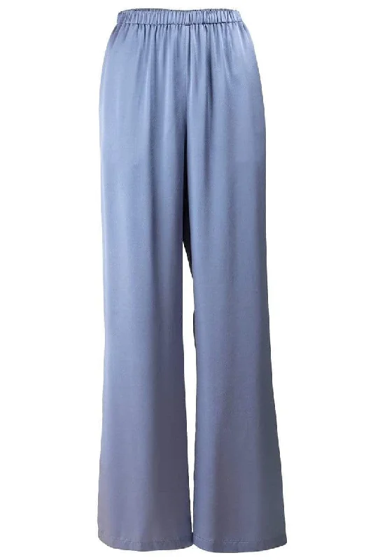 Fleur Wide Leg Pant - Cielo