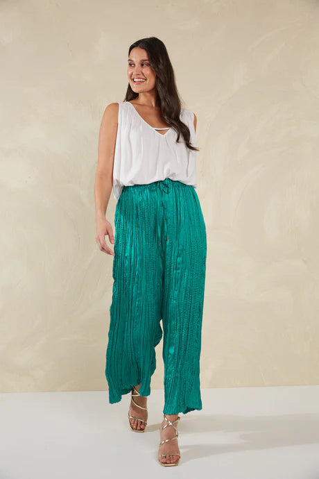 Verona Pant - Aqua