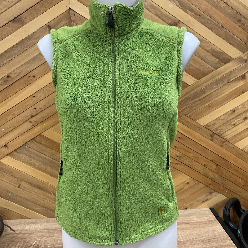 Patagonia Women's Fleece Vest: Green-women-SM