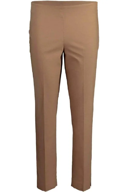 Cotton Twill Side Zip Pant